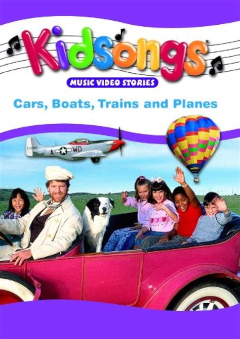 Here's: I Got Wheels, Up Up and Away, Where Oh Where Has My Little Dog Gone, I Like Trucks; all great songs for kids from part 1 of Cars, Boats, Trains and ...